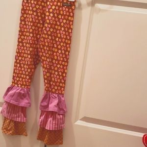 *EUC* floral triple ruffle pant!!!